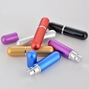 Apvalūs kvepalų buteliukai